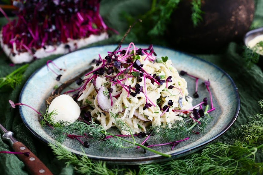 Fekete retek saláta